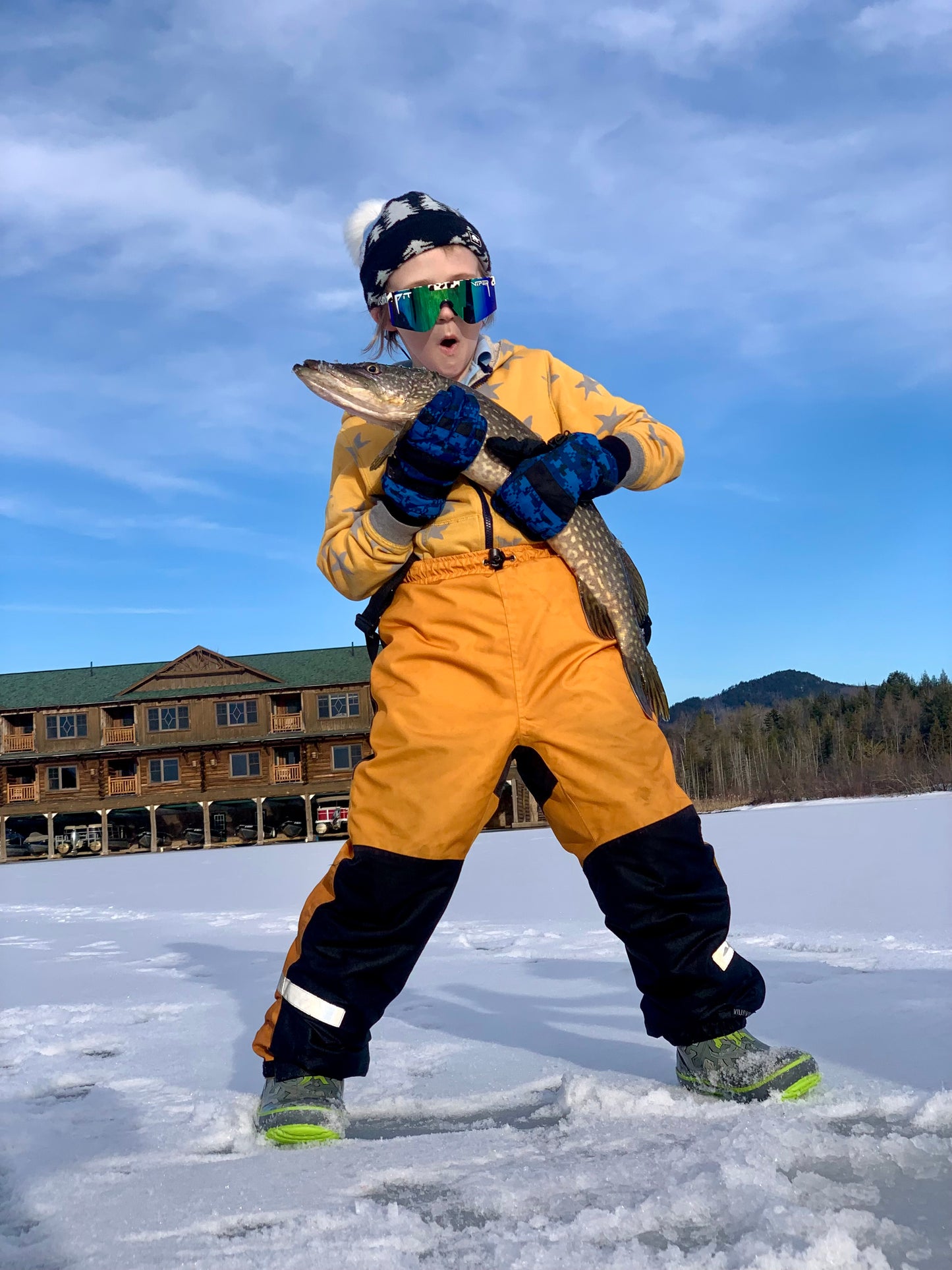 
                  
                    Fort Drum Family Ice Fishing Camp.
                  
                