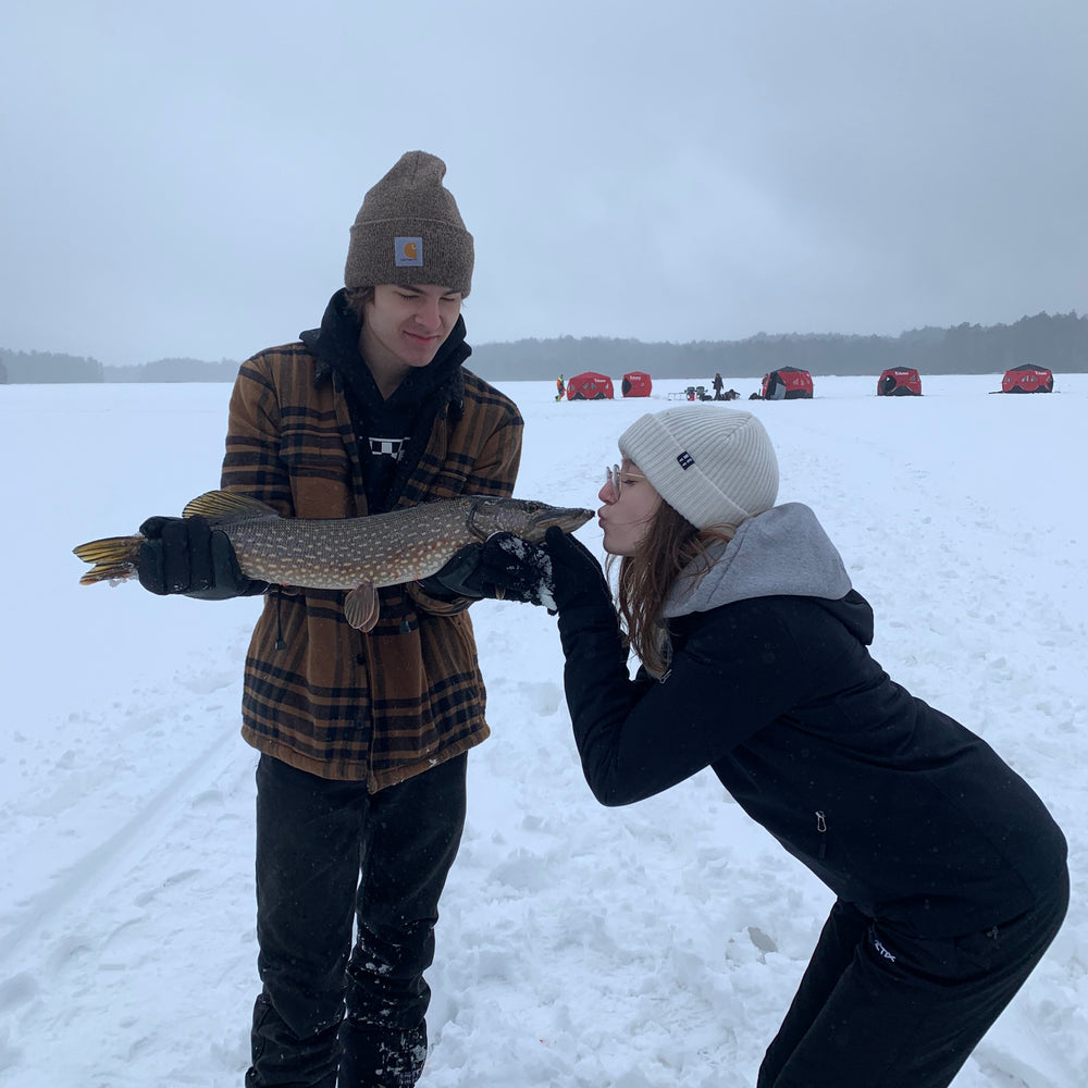 
                  
                    Ice B&B guided glamping & ice fishing trip
                  
                