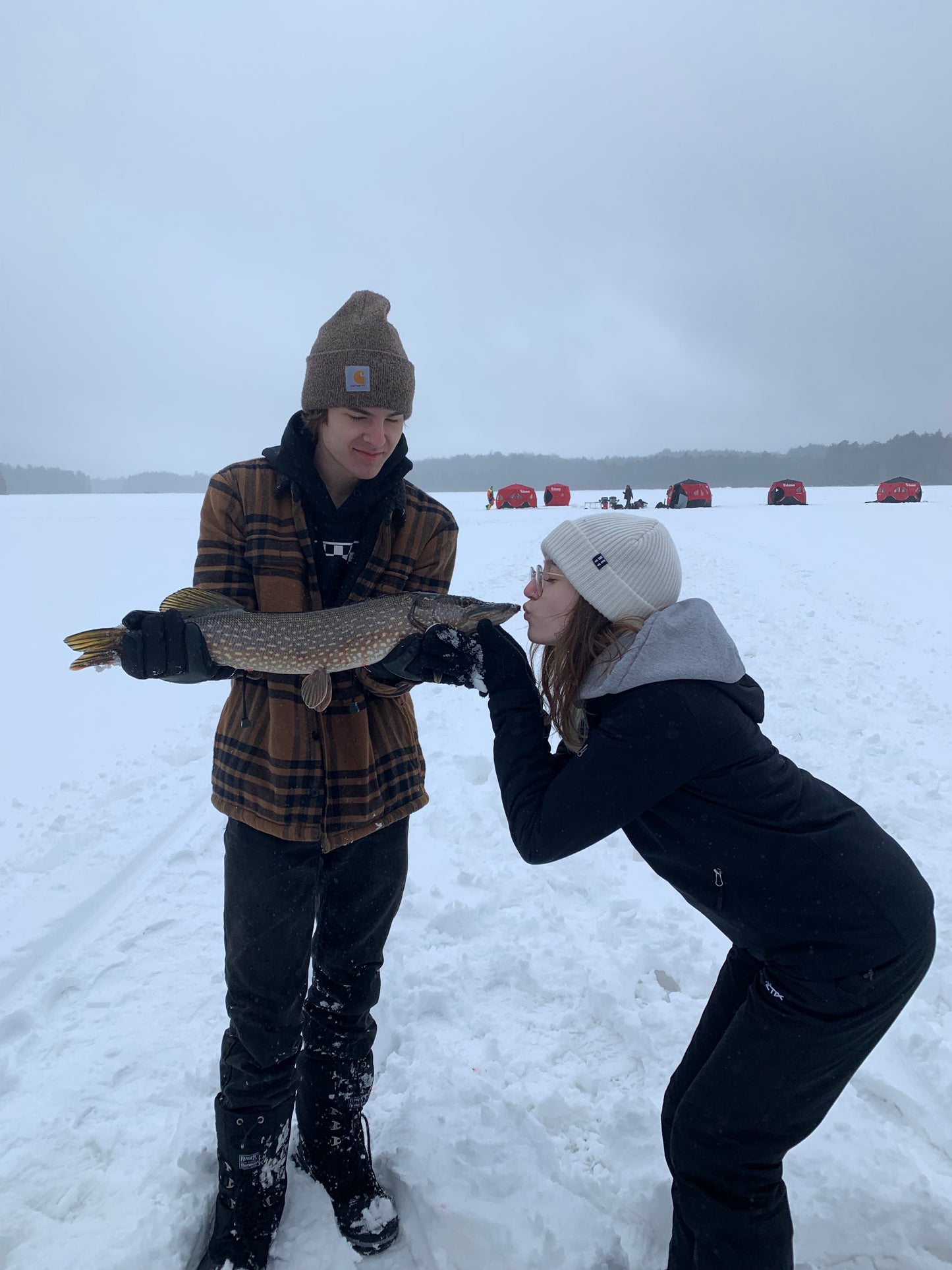 
                  
                    Ice B&B guided glamping & ice fishing trip
                  
                