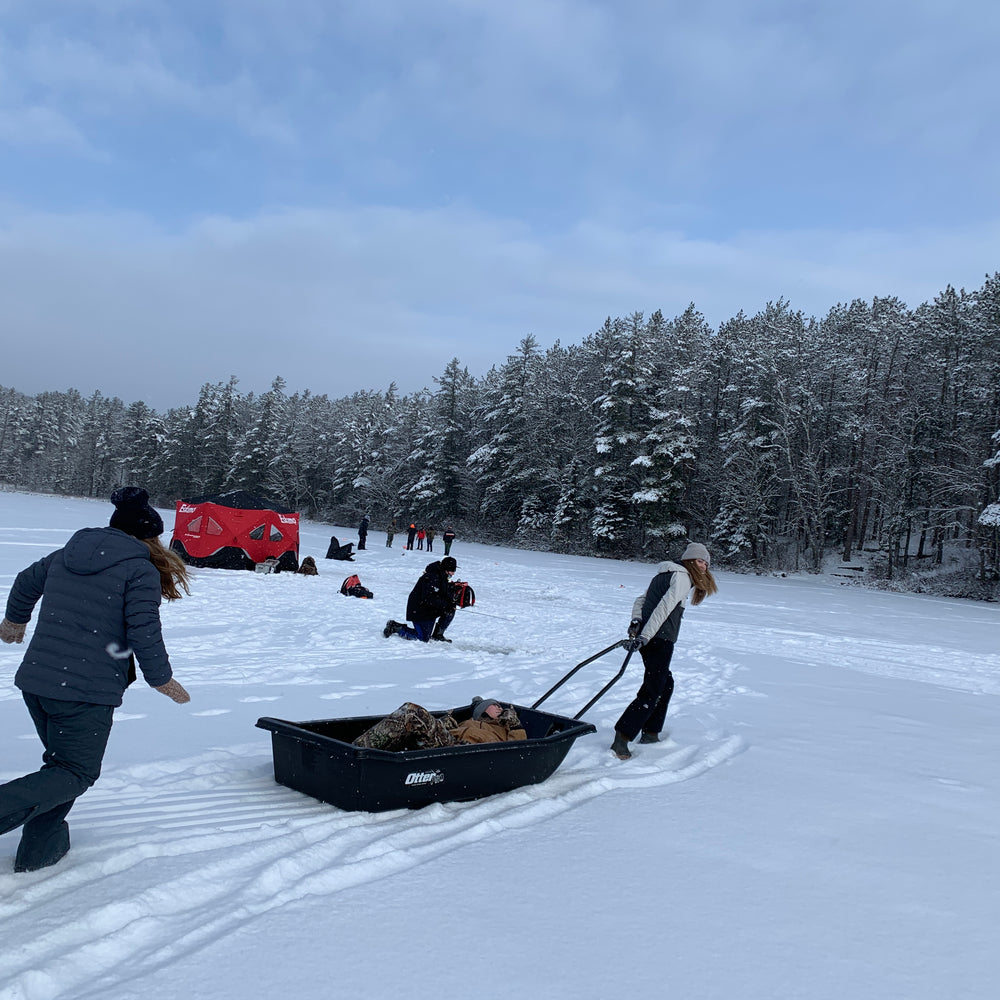 
                  
                    Ice B&B guided glamping & ice fishing trip
                  
                