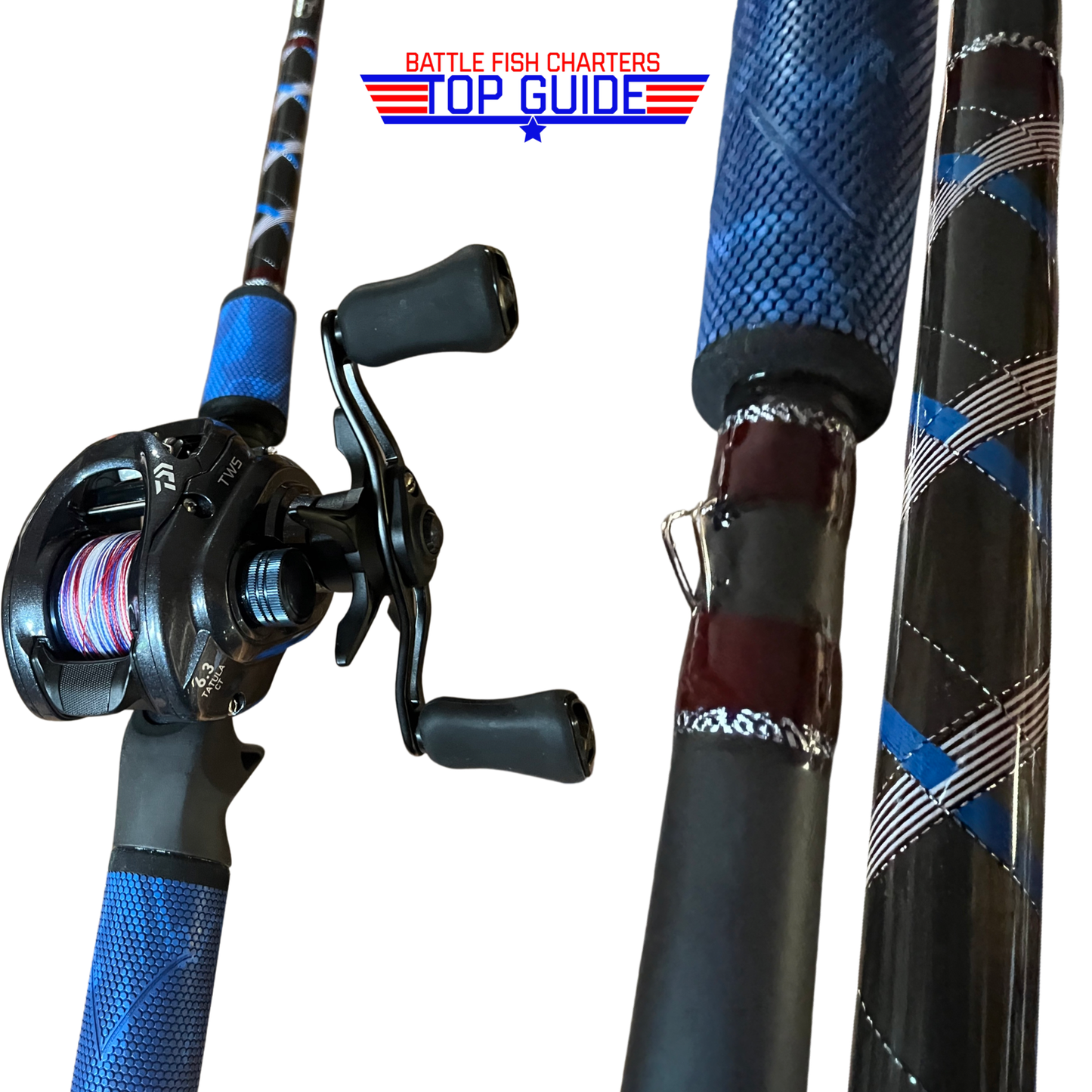 
                  
                    Custom Fishing rods
                  
                