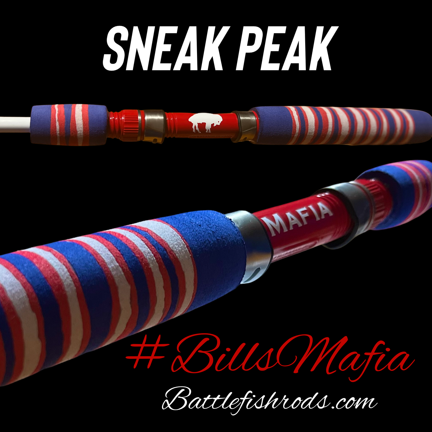 
                  
                    Buffalo Mafia rod
                  
                