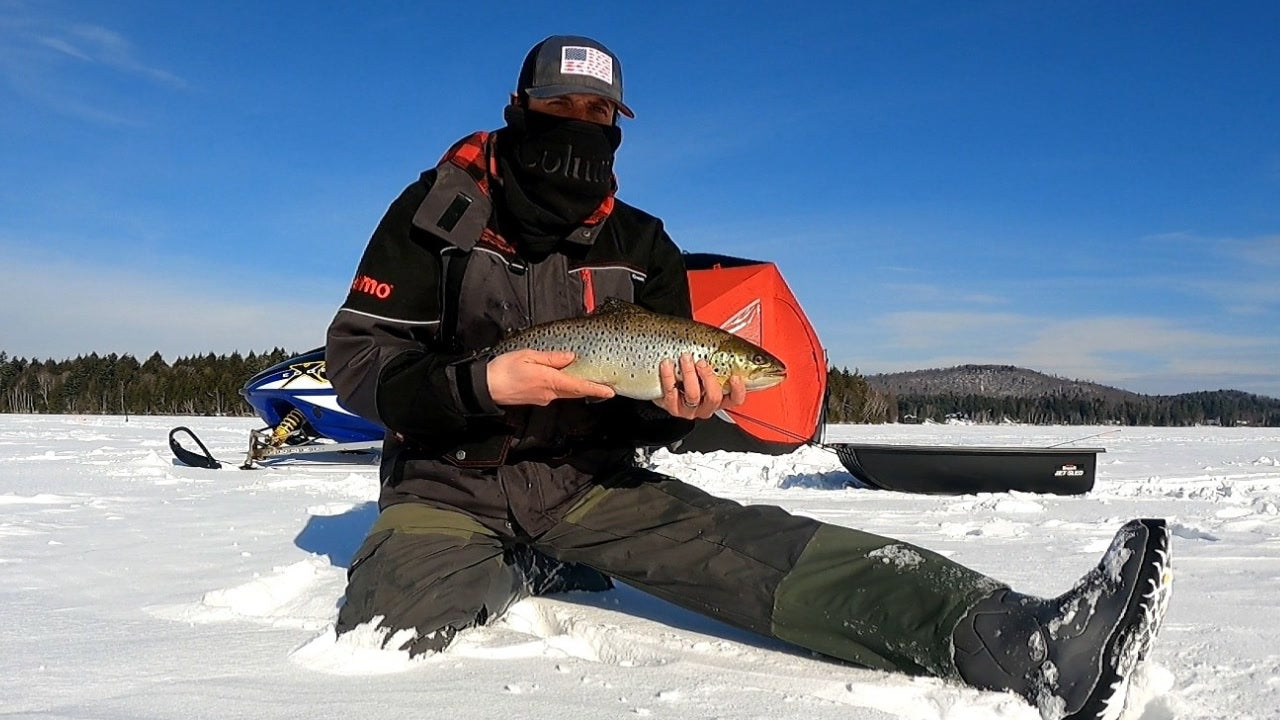 
                  
                    Ice B&B guided glamping & ice fishing trip
                  
                