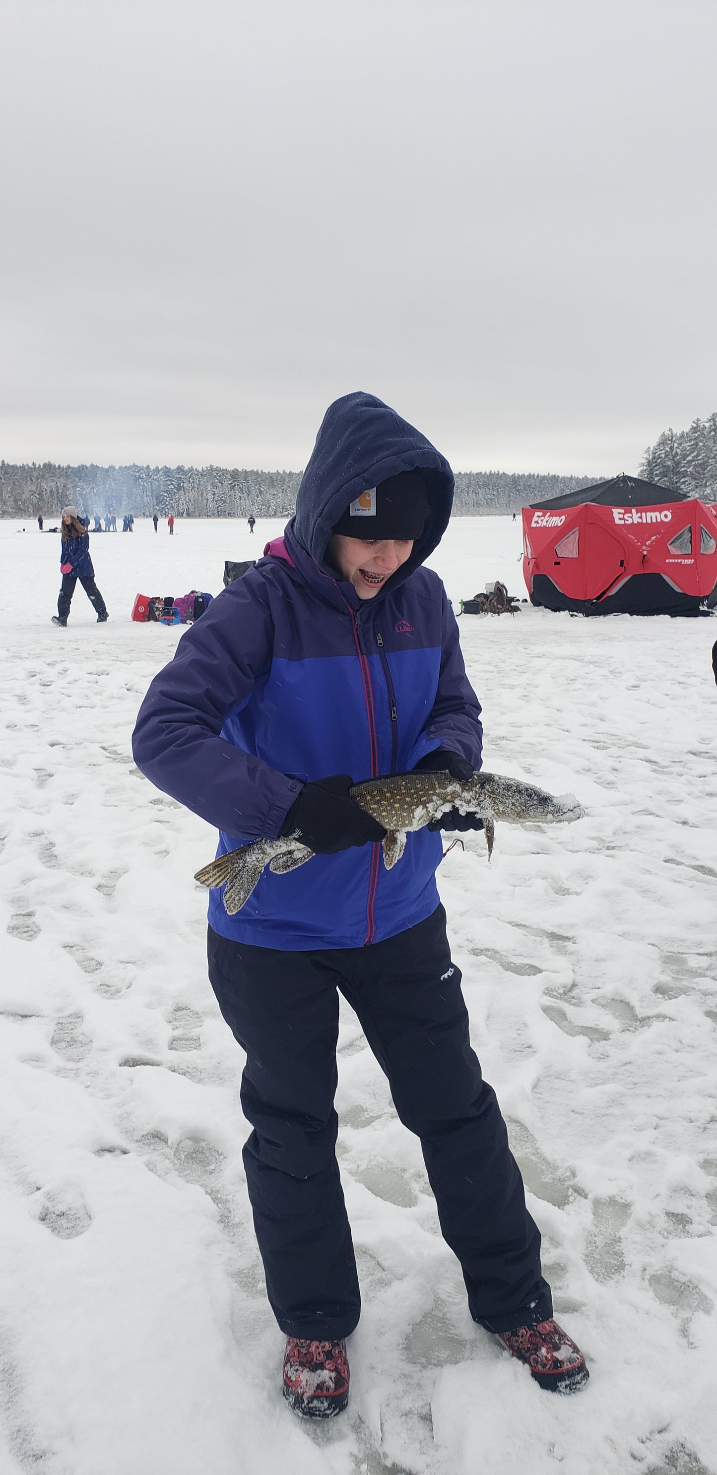 
                  
                    Ice B&B guided glamping & ice fishing trip
                  
                