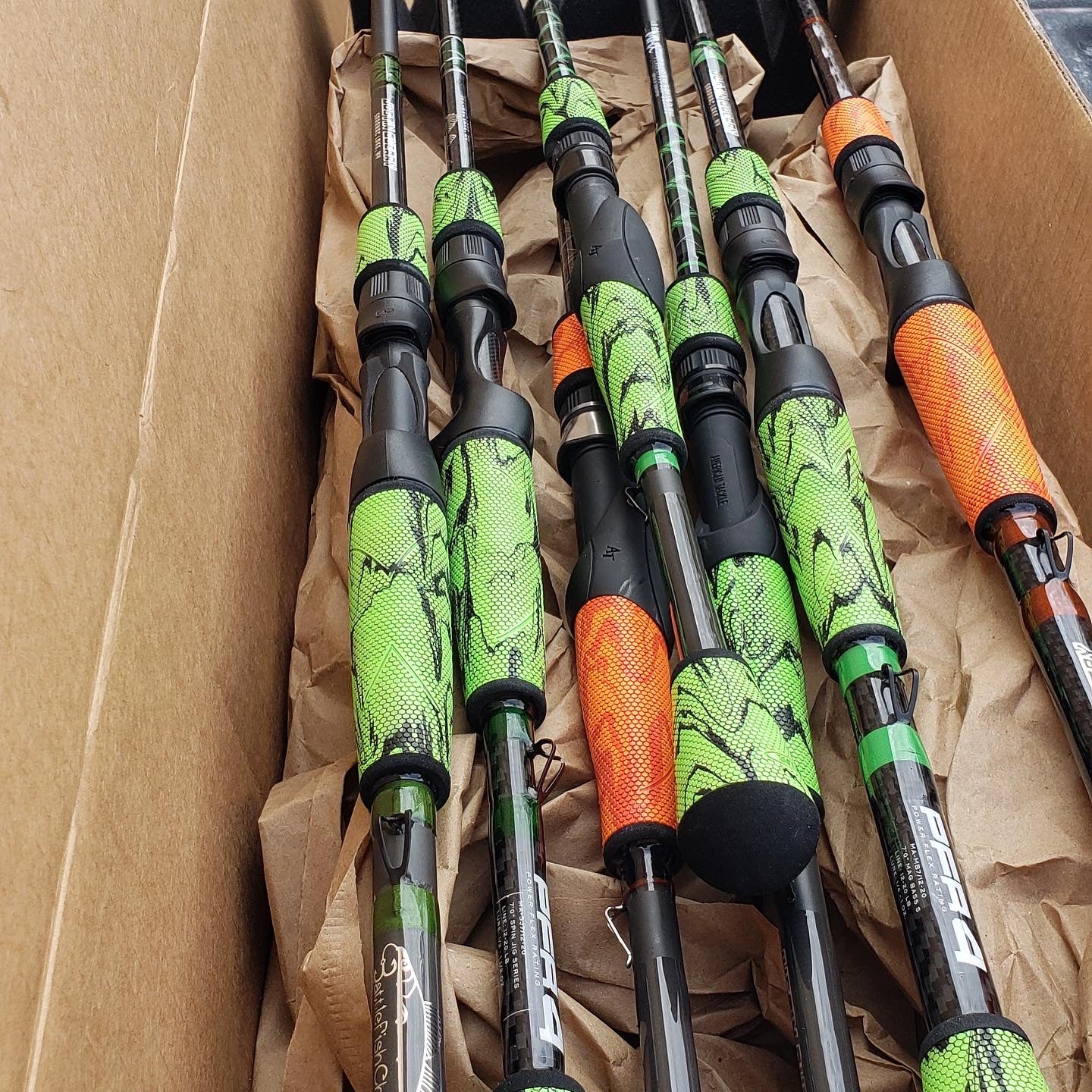 
                  
                    Custom Fishing rods
                  
                