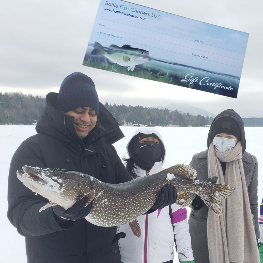 
                  
                    Ice B&B guided glamping & ice fishing trip
                  
                